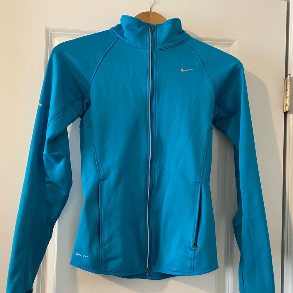 XS dual zip Nike dri-fit running / workout jacket